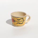 kissing flowers mug