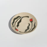 shallow footed bowl