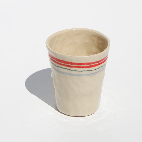 other striped water cup