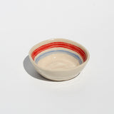 striped snack bowl